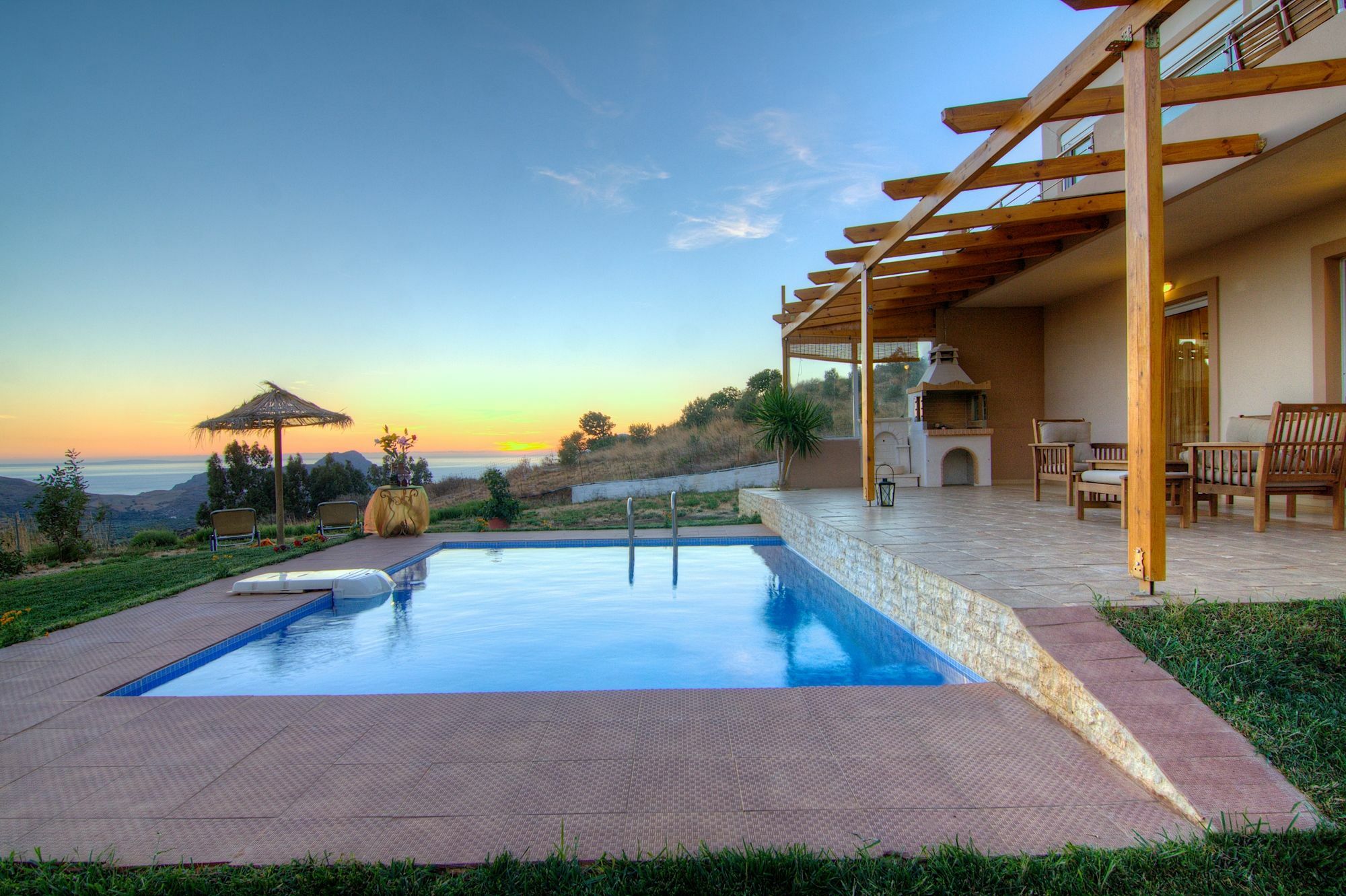 Villa Despina 1 Plakias Private Villa, Private Swimming Pool Garden,Amazing View 莱弗考基亚 外观 照片